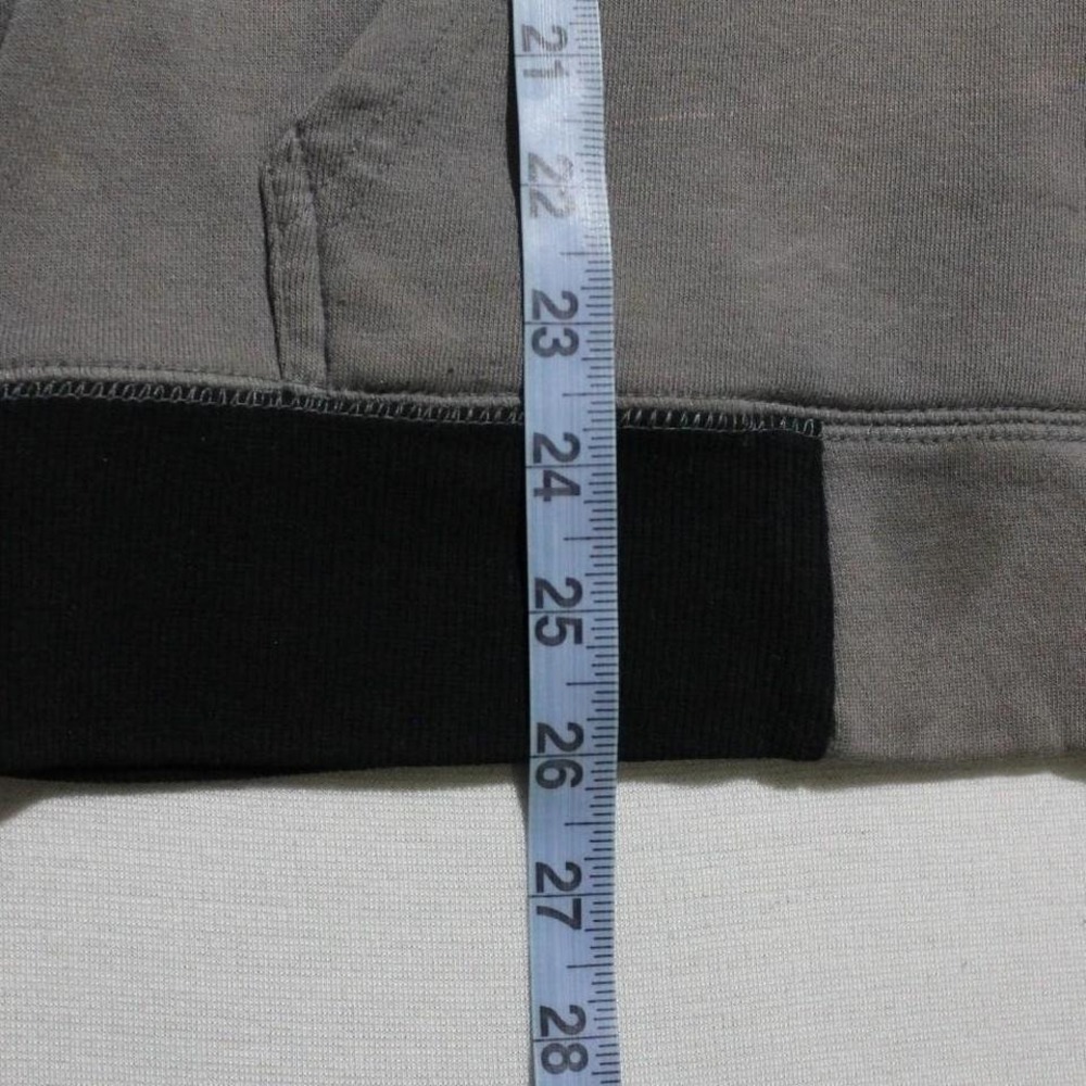 Mens Y2K West49 DC Style Distressed Faded Skater Checkerboard Zip-up Hoodie - Picture 8 of 8